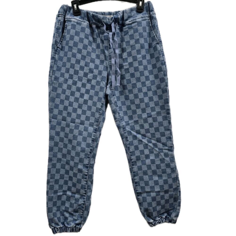 Tinseltown Womens Drawstring Waistband Utility Jogger Pants Size M